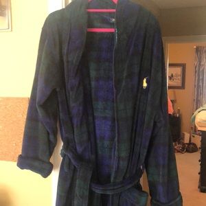 NWOT - Men’s Polo fleece robe
